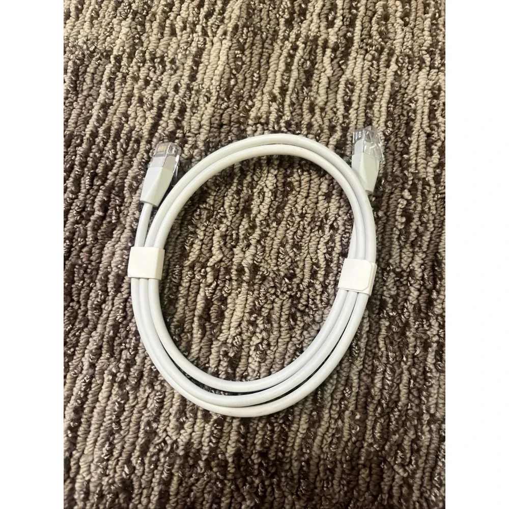 White Ethernet Cable RJ45 Network Patch Cord‎ Internet LAN Wire Snagless